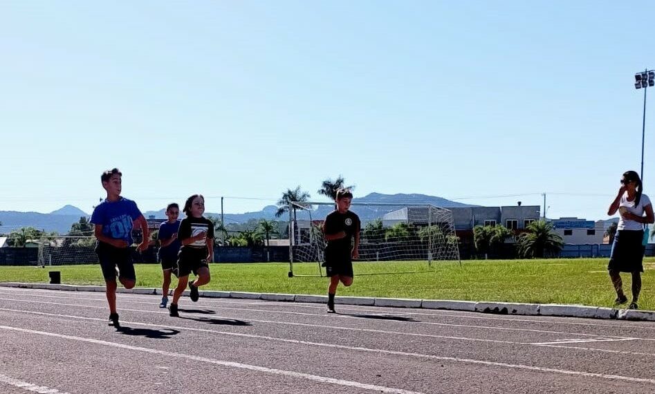 Etapa de atletismo marca primeira fase dos Jogos Escolares de Nova Hartz