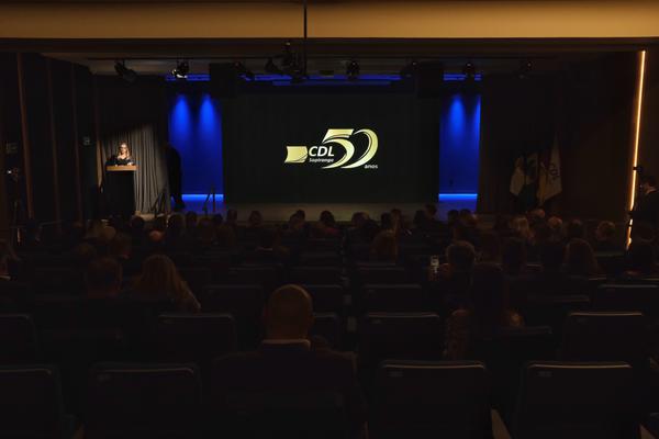 Noite de emoção na celebração dos 50 anos da CDL Sapiranga
