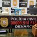 Polícia Civil apreende munições de fuzil e drone em Sapiranga