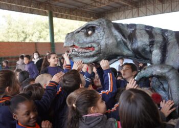 Seis escolas da rede municipal de Campo Bom entram na Blitz Dinolândia