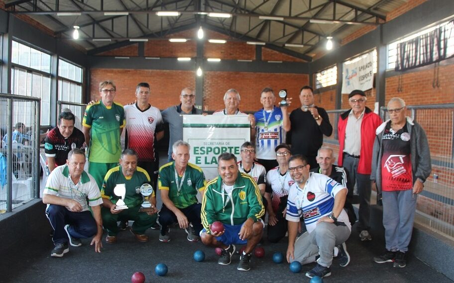 Municipal de Bocha Veterano inicia em Campo Bom