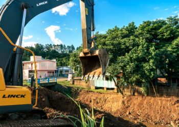 Campo Bom conclui ação de melhoria no Arroio Quatro Colônias