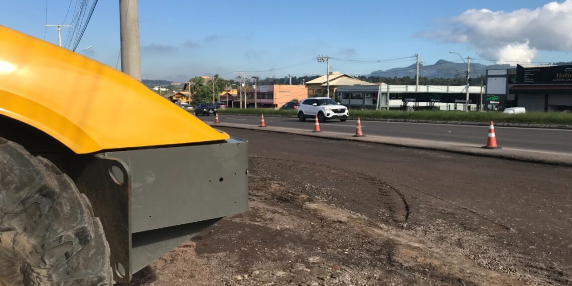 EGR pavimenta acesso à RS-239 no bairro Vila Irma em Sapiranga