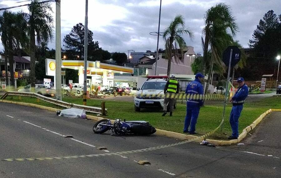 Motociclista é vítima de acidente de trânsito em Campo Bom