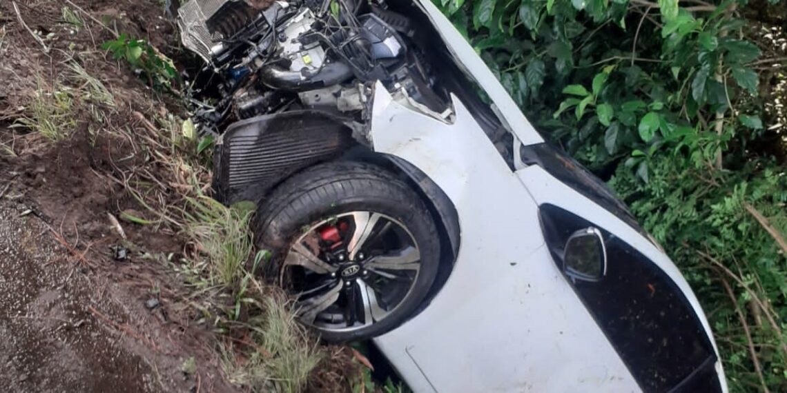 Motorista sofre acidente após passar mal na RS-239