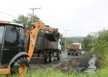 Secretaria de Obras de Sapiranga trabalha para manter a cidade limpa