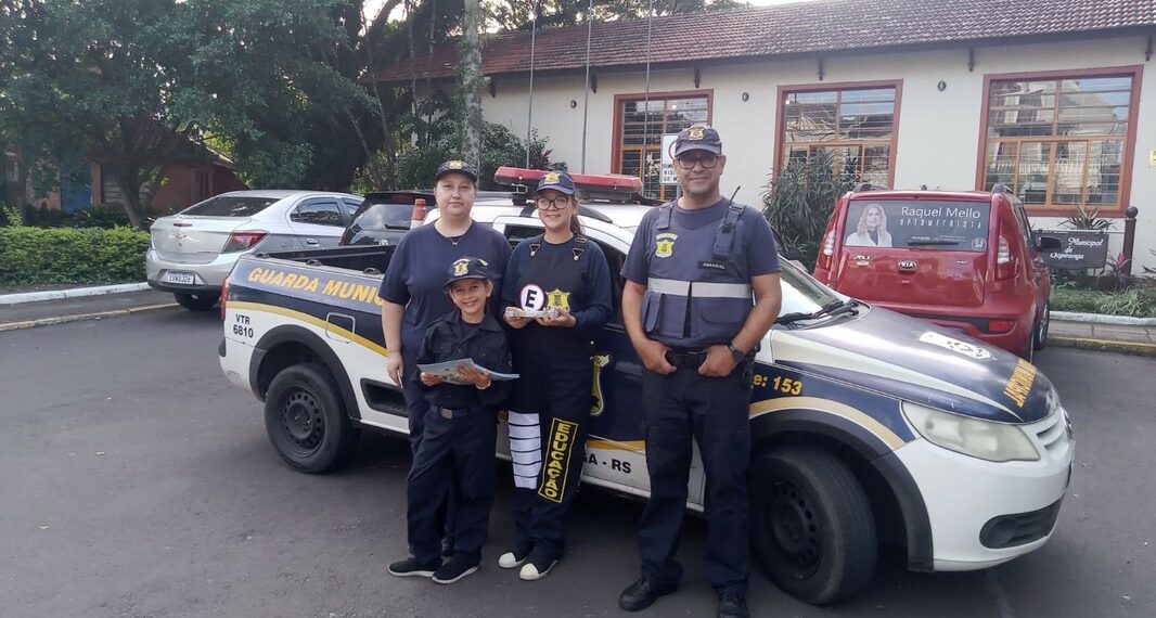 Guarda Municipal de Trânsito faz blitz educativa em Sapiranga