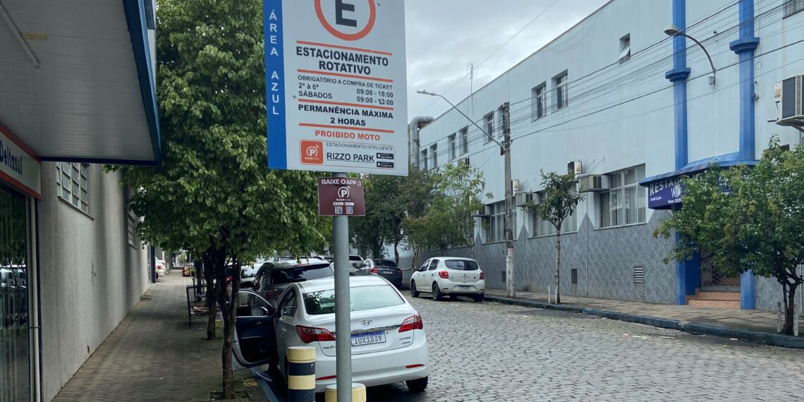 Área Azul tem novas regras após exigências da Prefeitura de Sapiranga