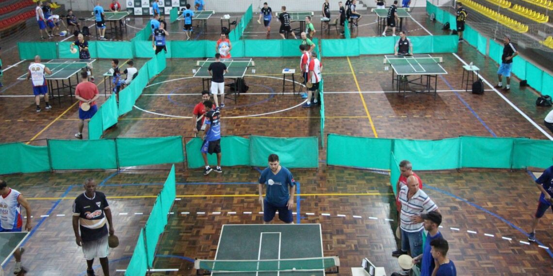 Etapa do Estadual de Pingue Pongue em Campo Bom ocorre neste sábado