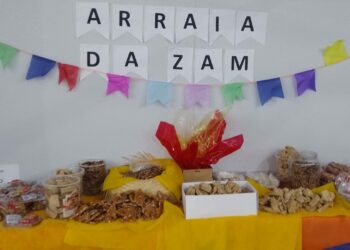 Clima junino na Zam Calçados de Sapiranga
