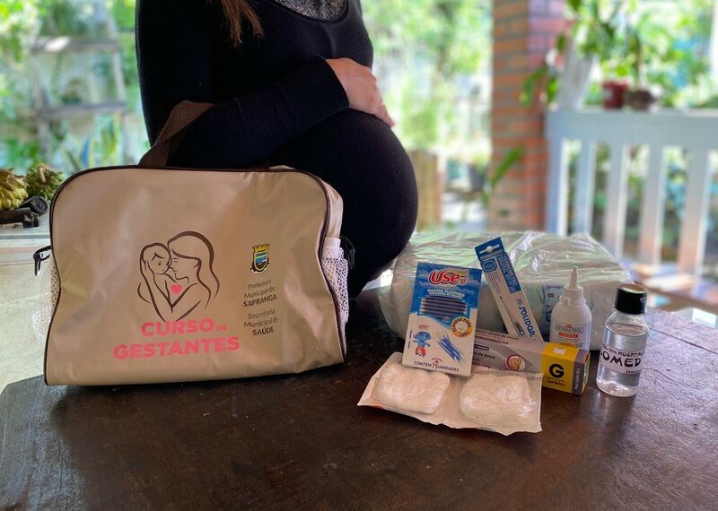 Kit Gestante é distribuído para pacientes de pré-natal em Sapiranga
