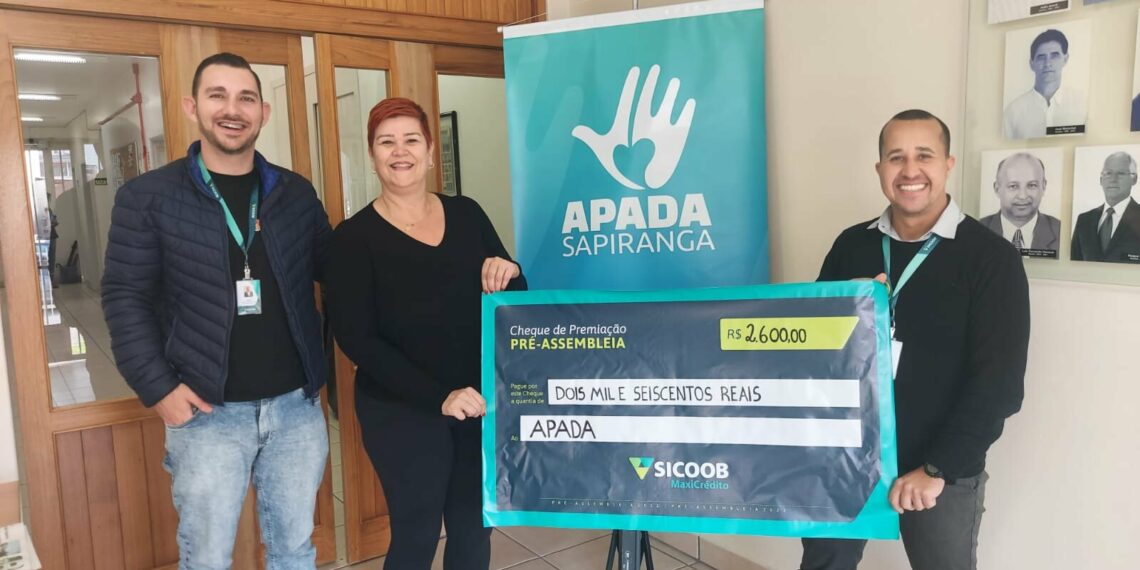 Sicoob MaxiCrédito destina mais de R$ 425 mil para entidades sociais