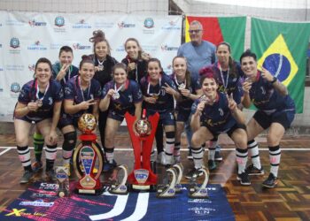 Juventus é campeão do Futsal Feminino de Campo Bom