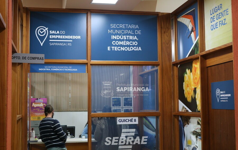 Sapiranga é nota 4,9 em satisfação da Sala do Empreendedor