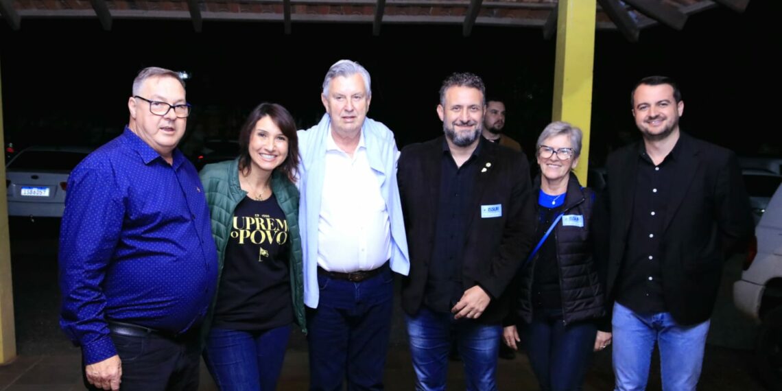 PP de Campo Bom prestigia encontro regional e confirma apoio a Heinze e Issur