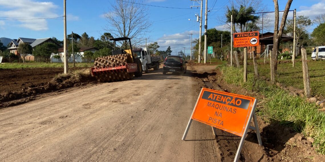 Iniciadas obras que antecedem pavimentação em Nova Hartz