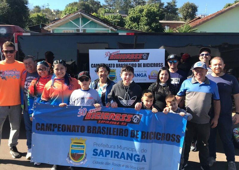 Sapiranguenses participam de Campeonato Brasileiro de BMX neste final de semana