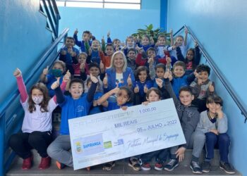 Turma do CME Érico Veríssimo de Sapiranga conquista o 1° lugar no concurso de Educação Fiscal
