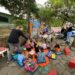 Alunos de Unidade de Educação Infantil de Sapiranga participam de ‘Biblioteca na Calçada’