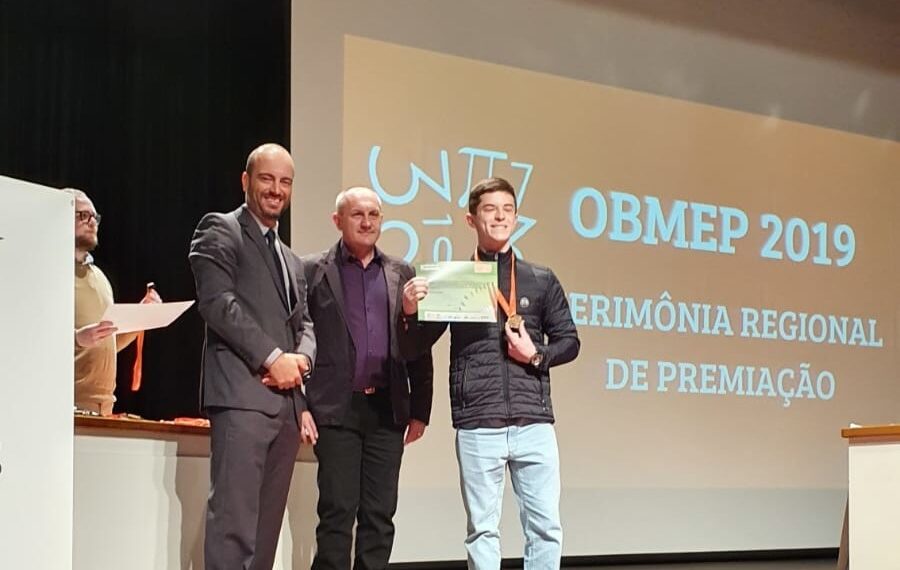 Sapiranga é premiada na Olimpíada Brasileira de Matemática das Escolas Públicas