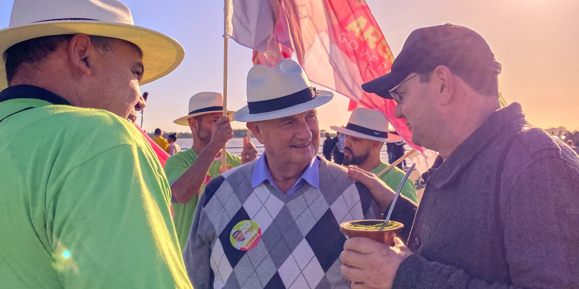 Eleições 2022: Argenta reúne apoiadores para caminhada no primeiro fim de semana de campanha
