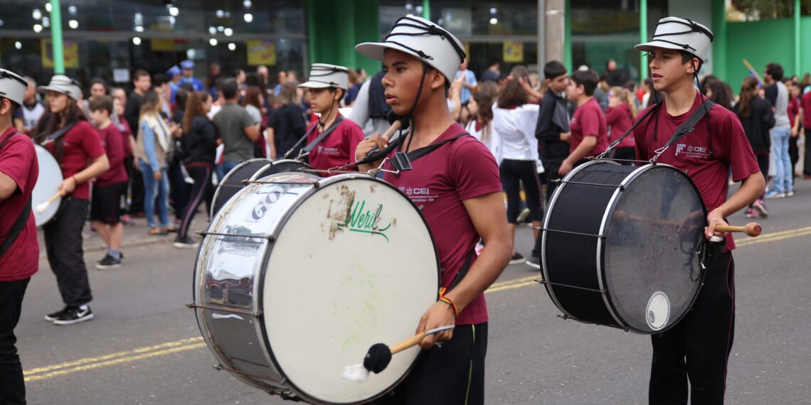 Av. Brasil, de Campo Bom, volta a receber desfile de 7 de setembro depois de três anos