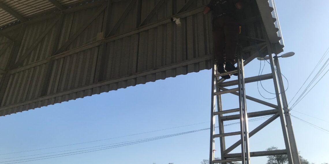 Prefeitura de Sapiranga instala câmeras de vigilância no Parque do Imigrante
