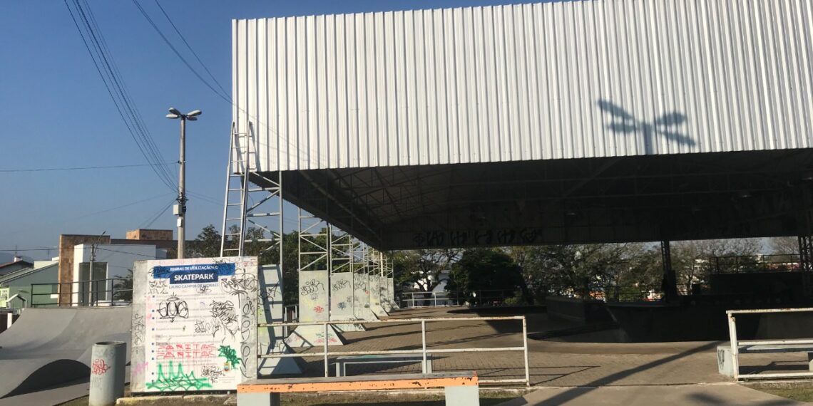 Prefeitura de Sapiranga instala câmeras de vigilância no Parque do Imigrante