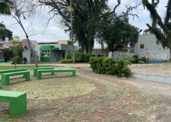 Praça da Bandeira, na área central de Sapiranga,  recebe obras de revitalização nos próximos meses