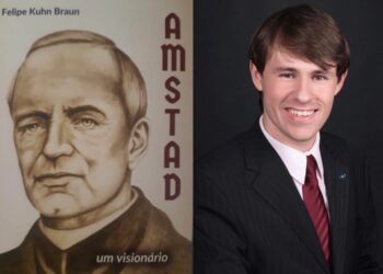 Felipe Kuhn Braun lança livro com a biografia do Padre Theodor Amstad