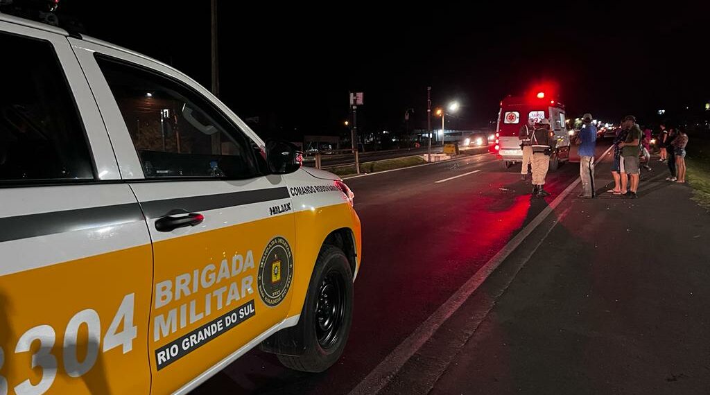 Acidente é registrado na noite desta sexta-feira na RS-239 em Sapiranga