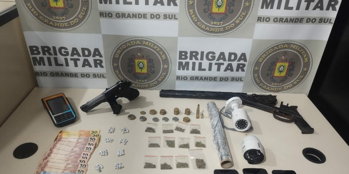 Brigada Militar faz prisão por tráfico de drogas em Sapiranga