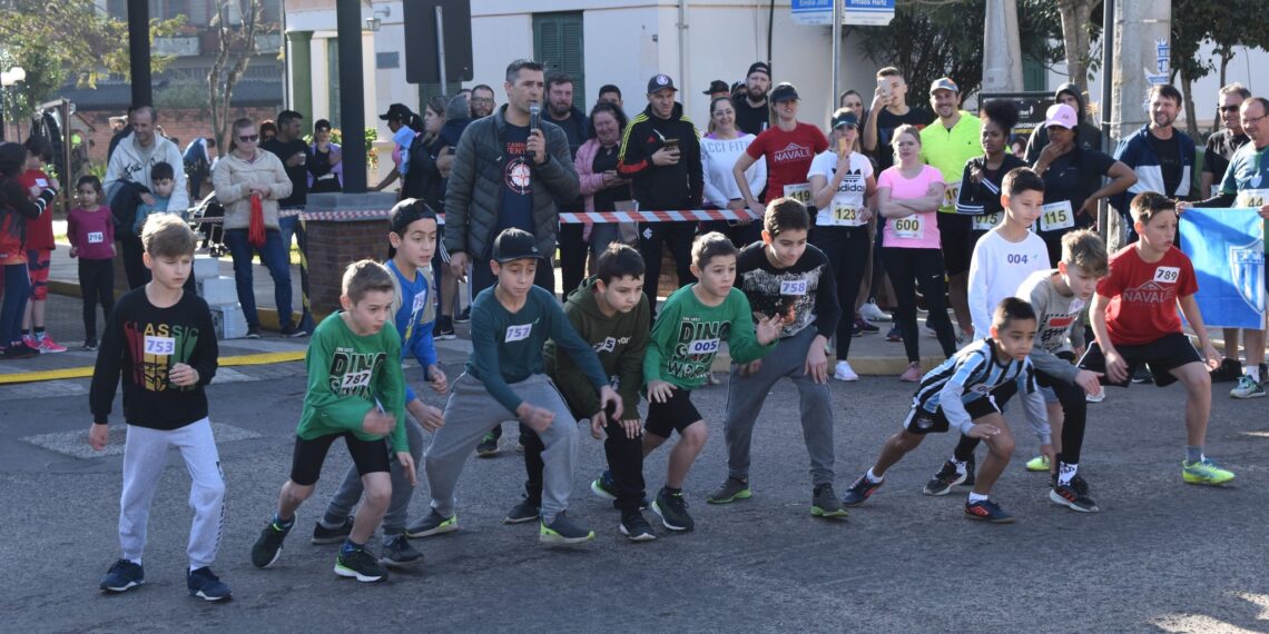 Evento de atletismo reúne cerca de 250 pessoas em Nova Hartz