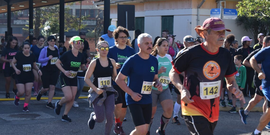 Evento de atletismo reúne cerca de 250 pessoas em Nova Hartz