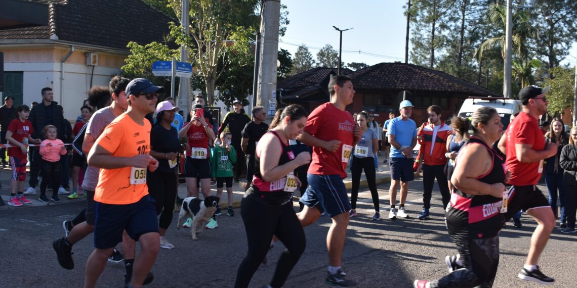 Evento de atletismo reúne cerca de 250 pessoas em Nova Hartz
