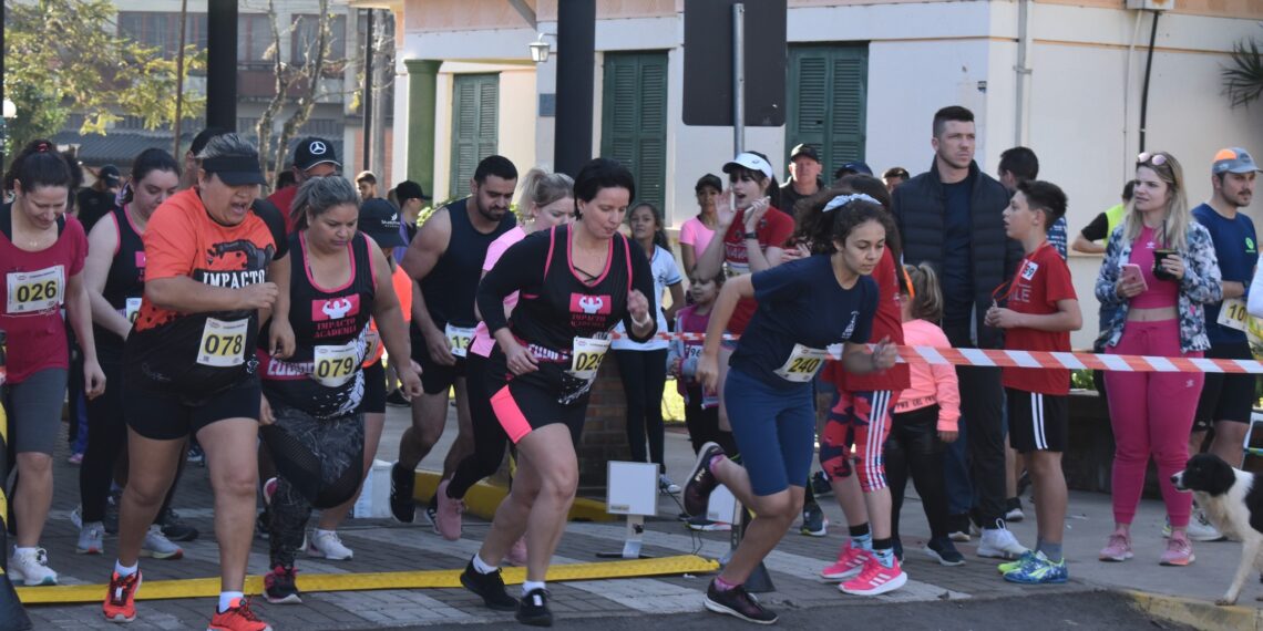 Evento de atletismo reúne cerca de 250 pessoas em Nova Hartz