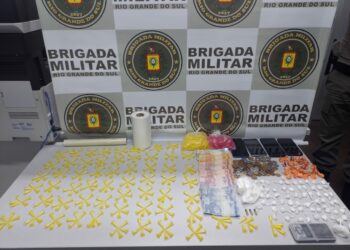 BM prende homem com grande quantidade de drogas em Campo Bom