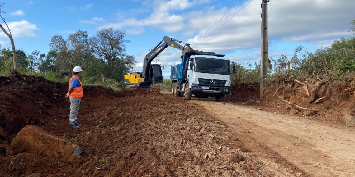Obras com recursos do Pavimenta RS  começam a sair do papel no Vale do Sinos