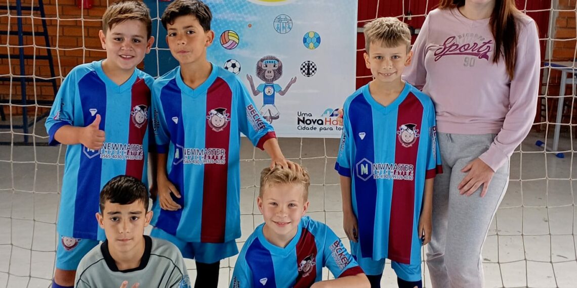 Escolas disputam última rodada da modalidade Futsal nos Jogos Escolares de Nova Hartz