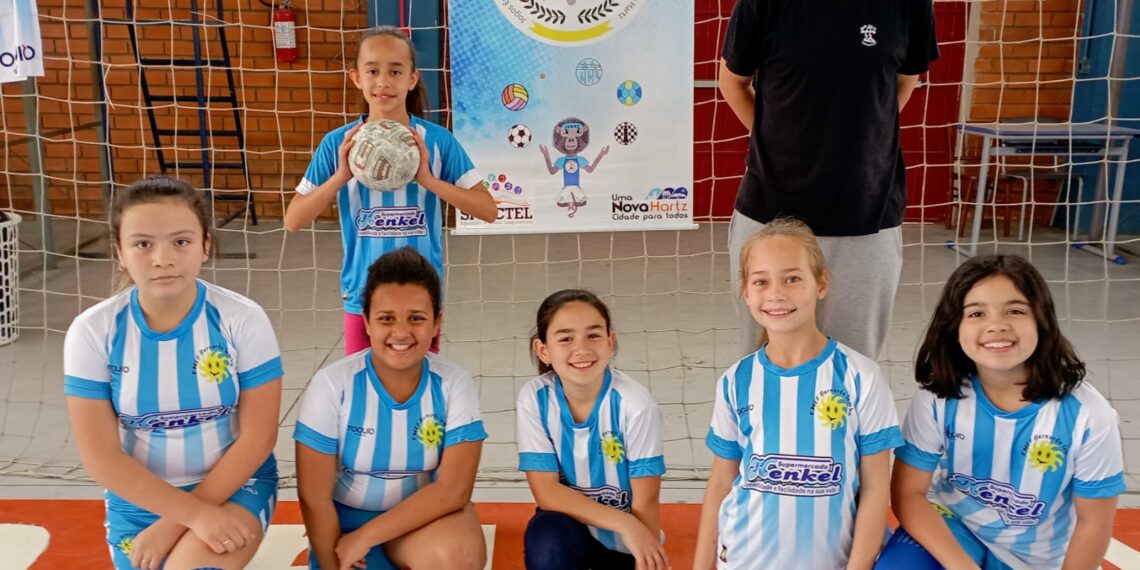 Escolas disputam última rodada da modalidade Futsal nos Jogos Escolares de Nova Hartz