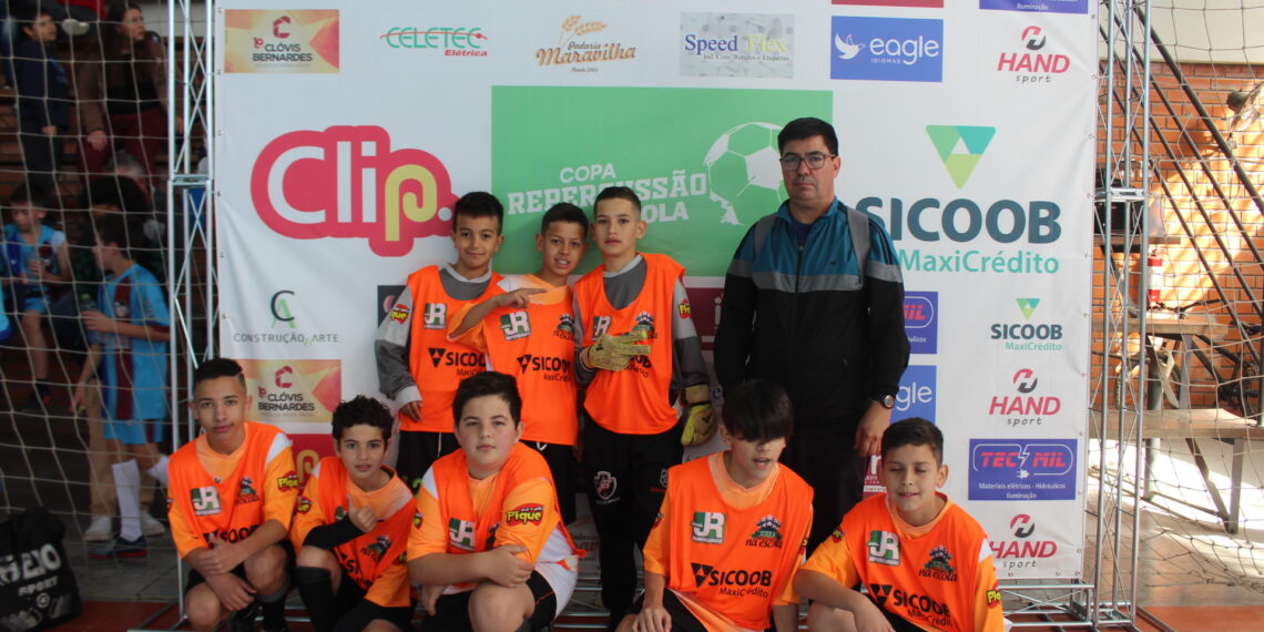 Copa Repercussão na Escola de Futsal Clip/Sicoob MaxiCrédito inicia a todo vapor em Nova Hartz