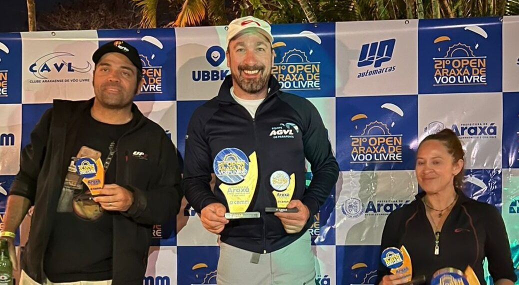 Piloto da Equipe AGVL de Parapente é campeão em Minas Gerais