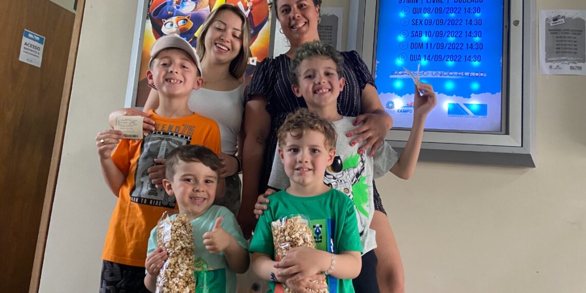 Cinema em Campo Bom; atração do Complexo CEI cativa as famílias