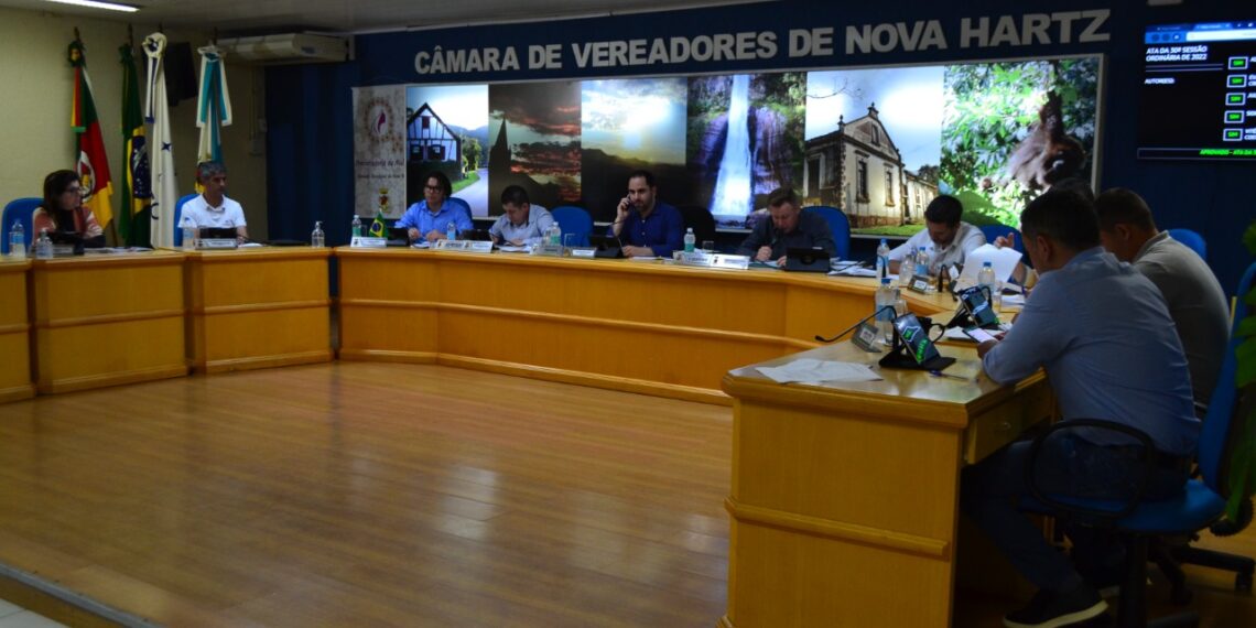 Resumo dos trabalhos da 31ª Sessão Ordinária na Câmara de Vereadores de Nova Hartz