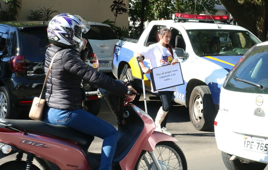 Semana do Trânsito de Sapiranga promove blitz educativa