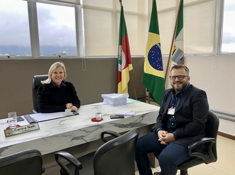 Prefeitura de Sapiranga recebe o novo gestor municipal da Corsan