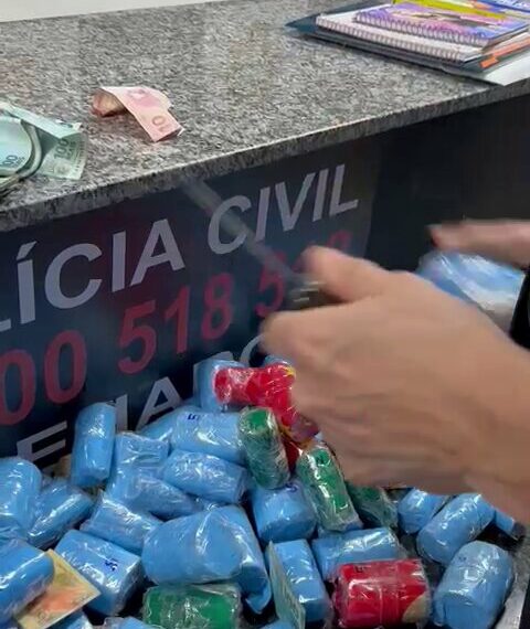 Denarc efetua maior apreensão de dinheiro do tráfico da sua história