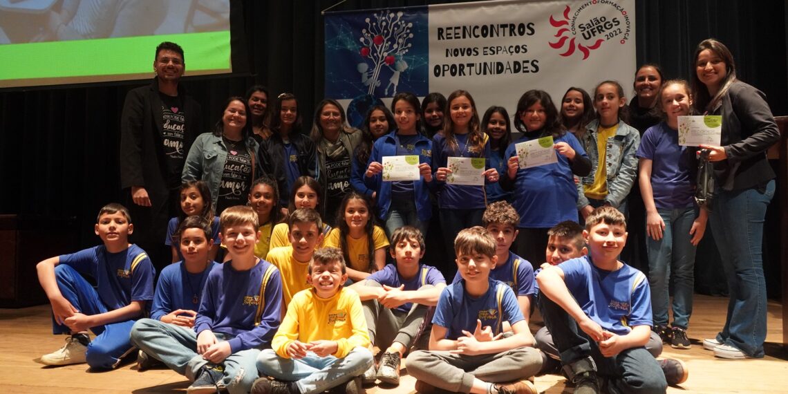 Projeto da Emef Dona Augusta de Campo Bom recebe premiação no Salão UFRGS Jovem