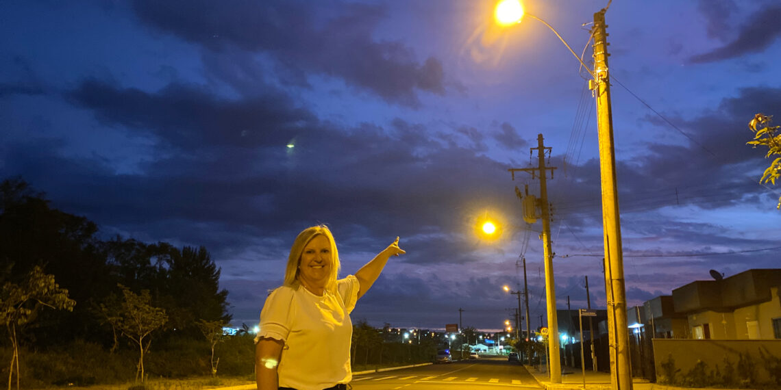 Sapiranga investe na iluminação pública; Avenida Mauá está finalizada