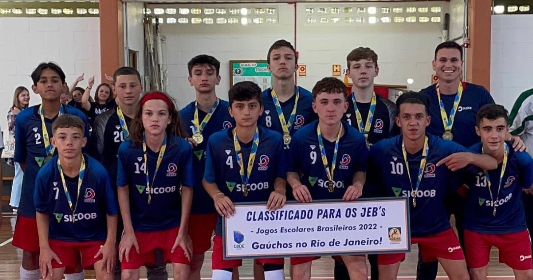Atletas de Sapiranga representam o Estado em competição nacional de futsal